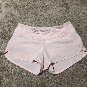 Lululemon speed shorts